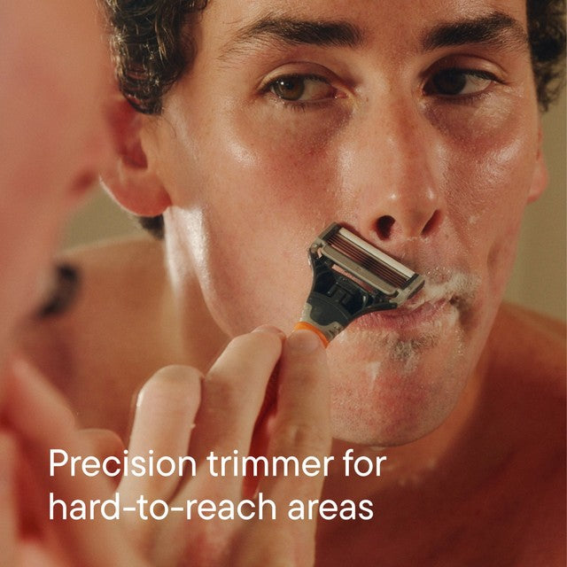 Harry's Indigo razor set with 10 blades (British brand)