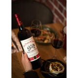 Saint Vincent Bordeaux Rouge red wine 75cl, imported from the UK
