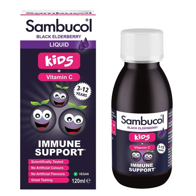 Sambucol kids syrup 120ml (British brand)