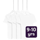 M&S cotton vests white 9-10 years, imported from the UK
