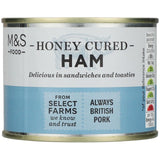 M&S Honey Cured Ham Canned 200g, imported from the UK
