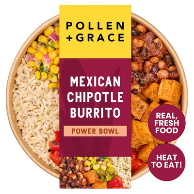 Pollen og Grace Meksikansk Chipotle Burrito Power Bowl 400g