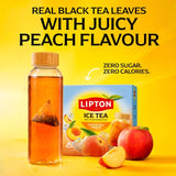 Lipton iced tea peach cold brew bags 10 count - British product