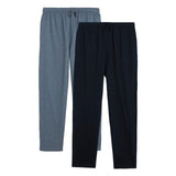 M&S Cotton Pyjama Bottoms Blue Mix L, imported from the UK