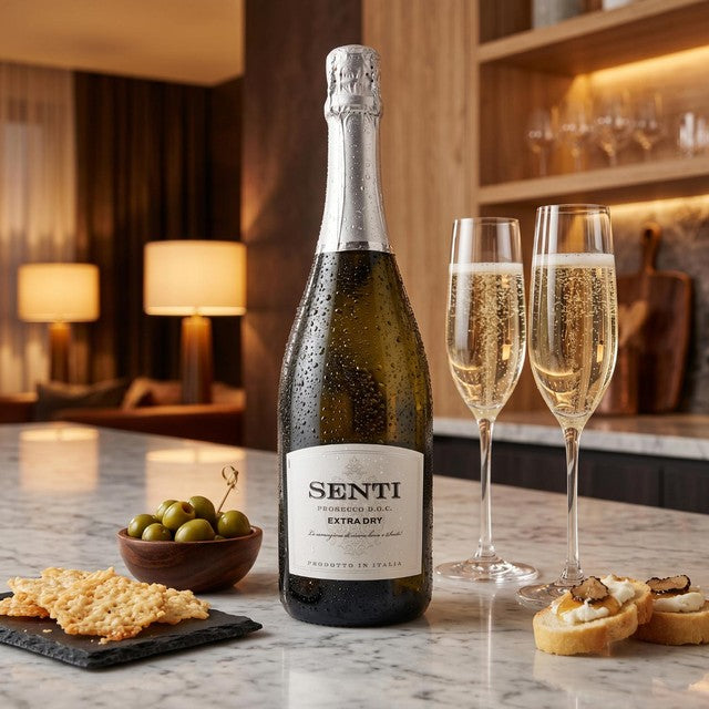 Virgin Wines Senti Prosecco Italian sparkling wine 750ml, imported from the UK