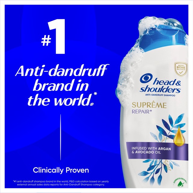 Head & Shoulders Suprême Repair Anti-Dandruff Shampoo 400ml, UK version