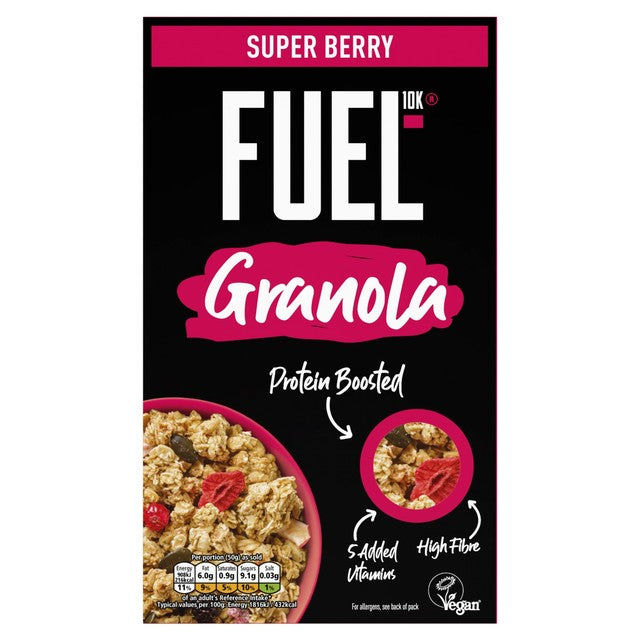FUEL10K Super Berry granola cereal 400g - British product