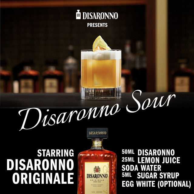 Disaronno Originale Italian amaretto liqueur 70cl, UK version