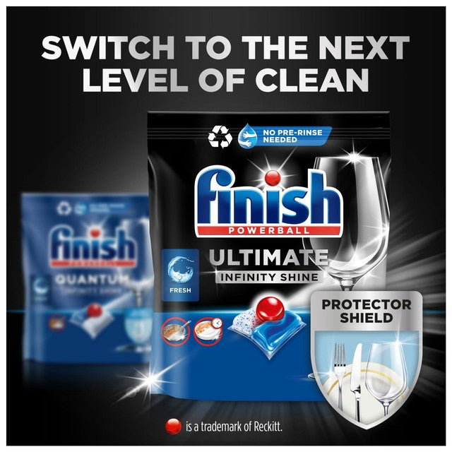 Finish Quantum Infinity Shine Dishwasher Tablets - British product