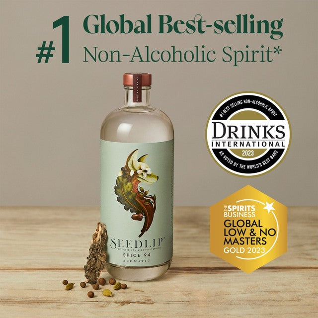 Seedlip Spice 94 alcohol-free spirit 70cl (British brand)