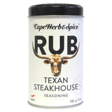 Cape Herb & Spice Texan Steakhouse seasoning rub 100g - British product