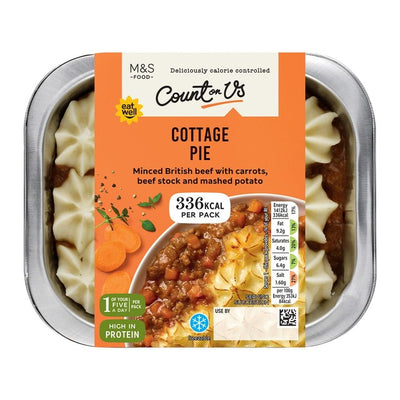 Plat préparé Shepherd's Pie M&S Count On Us 400g