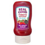 Real Good tomato ketchup no added sugar 310g, imported from the UK