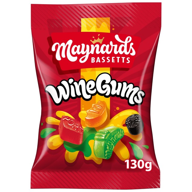 Maynards Bassetts wine gums bag - British product