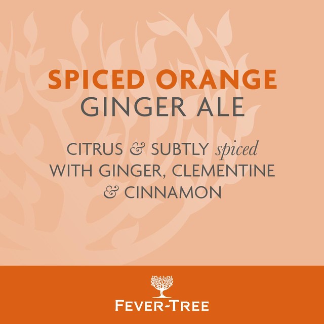 Fever-Tree light spiced orange ginger ale 500ml - British product
