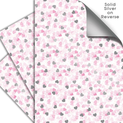 Deva Designs Confetti Grande dobbeltsidige gaveinnpakningspapir 3 ark