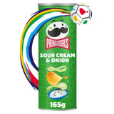 Pringles sour cream and onion crisps sharing tube, UK version