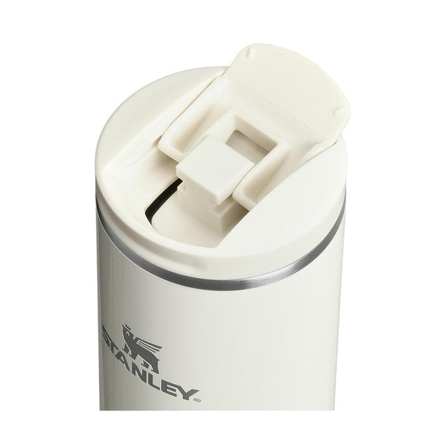 Stanley fliptop travel mug cream gloss 0.47L, imported from the UK