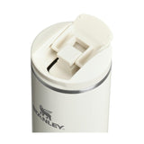 Stanley fliptop travel mug cream gloss 0.47L, imported from the UK