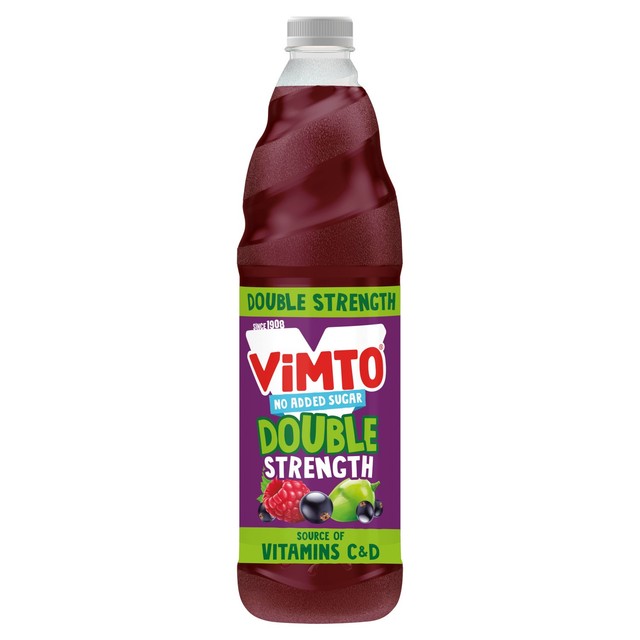 Vimto double concentrate no added sugar squash 725ml (British brand)