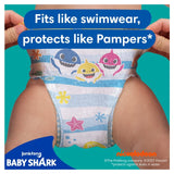 Pampers Splashers swim nappies size 4-5 (9-15kg), imported from the UK