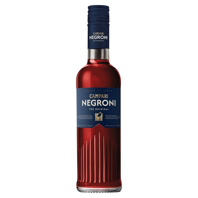 Campari Negroni ready to drink cocktail 50cl - British product