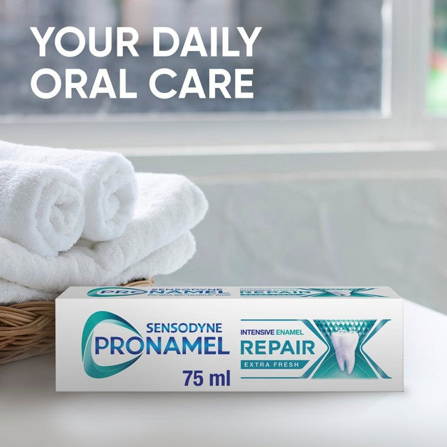 Sensodyne Pronamel Intensive Enamel Repair Extra Fresh toothpaste 75ml (British brand)
