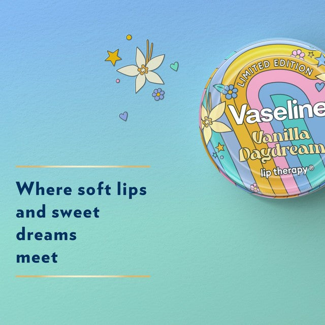 Vaseline Vanilla Daydream lip balm tin 20g (British brand)