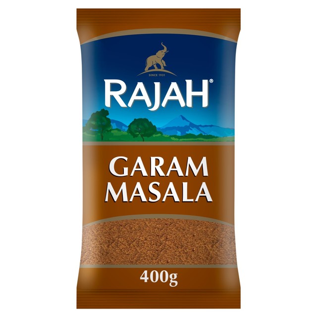 Rajah ground garam masala powder 400g, imported from the UK