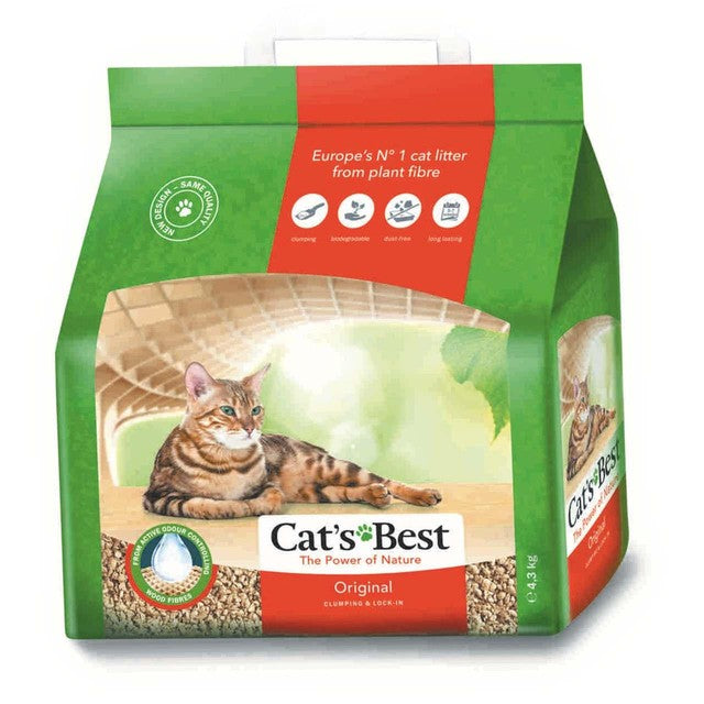 Cat's Best Original Clumping Cat Litter 10L - British product
