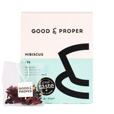 Good & Proper Hibiscus Tea Bags x15 37.5g, UK version