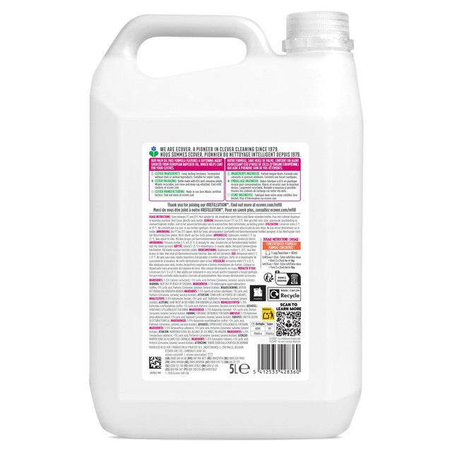 Ecover concentrated fabric softener apple blossom almond 200 washes, UK version