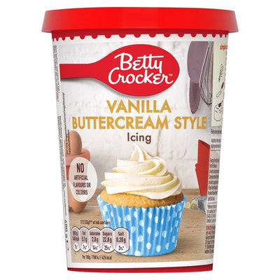 M&S Vanilla Buttercream Ready-to-Spread Cake Icing Tub- Buy online at McGrocer