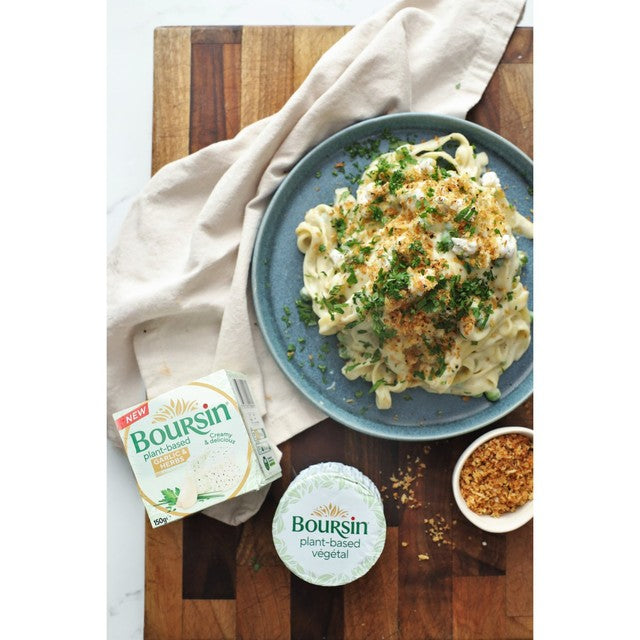 Boursin Garlic & Herbs vegan cheese spread 150g - British product