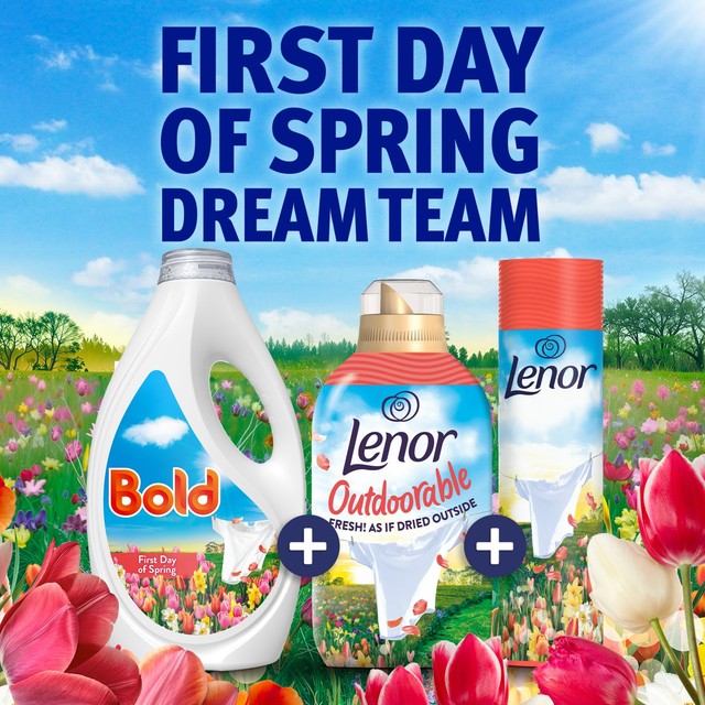 Bold Pink Blossom washing liquid 63 washes - British product
