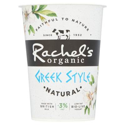 M&S Rachel's Organic Low Fat Greek Style Natural Yogurt 450g- اشترِ عبر الإنترنت من McGrocer