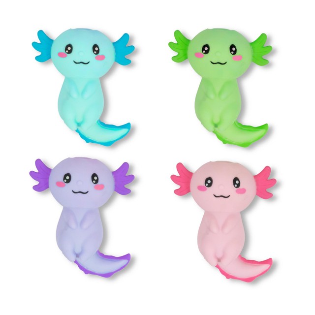 Tobar Stretchy Sand Axolotl multi-color sensory toy 167g, UK version
