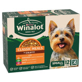 Winalot wet dog food meaty chunks in gravy for small dogs, UK version