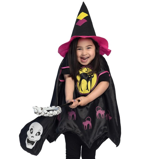 Boland Skull Halloween Bag on a Stick for trick or treat (British brand)