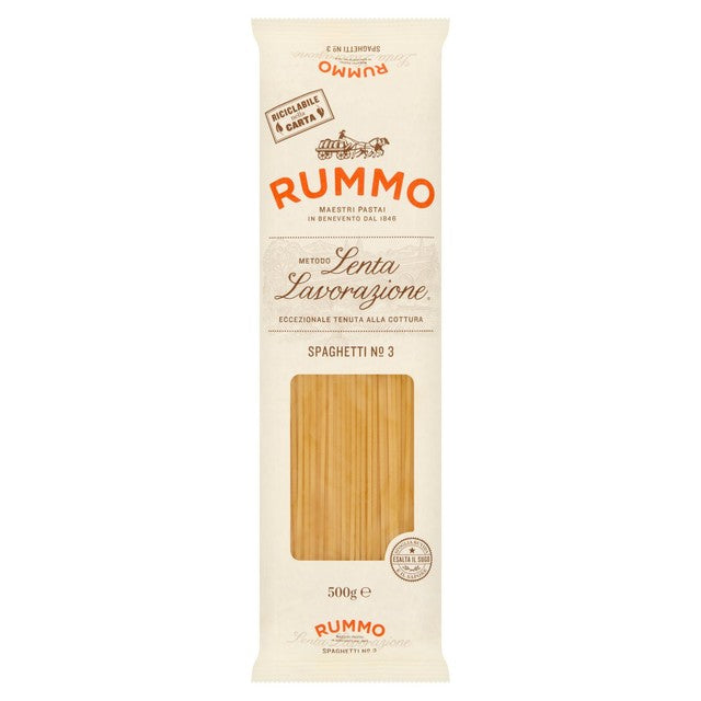 RUMMO spaghetti No.3 500g, imported from the UK