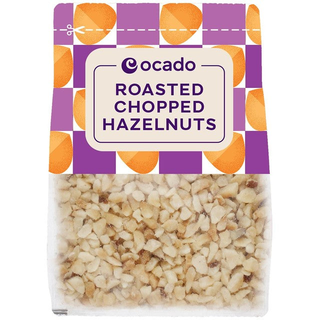 Ocado roasted chopped hazelnuts 100g, imported from the UK