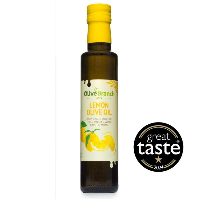 Olive Branch lemon extra virgin olive oil 250ml, imported from the UK