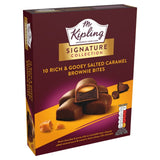 Mr Kipling chocolate caramel brownie bites 10 pack, imported from the UK