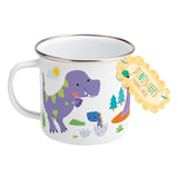 Robert Frederick dinosaur enamel mug 320ml, imported from the UK