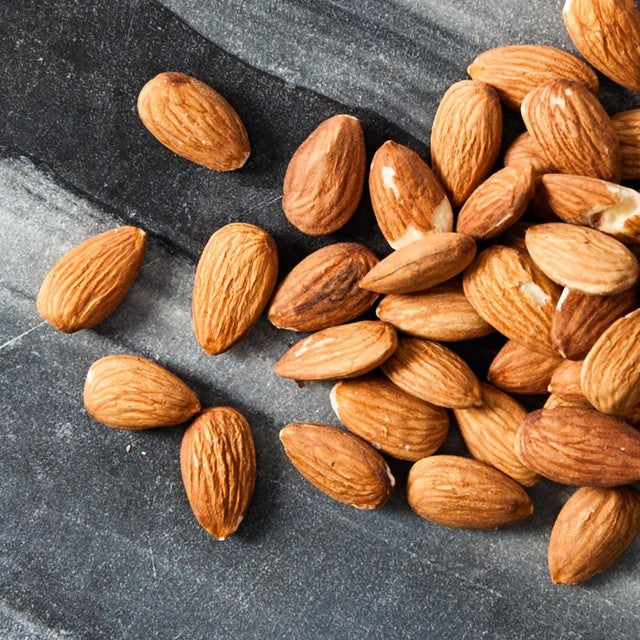 Ocado whole almonds 200g, imported from the UK