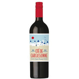 Carte Postale Cite de Carcassonne Rouge red wine, imported from the UK