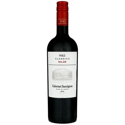 M&S M&S Classics Cabernet Sauvignon Rødvin 75cl- Kjøp online hos McGrocer