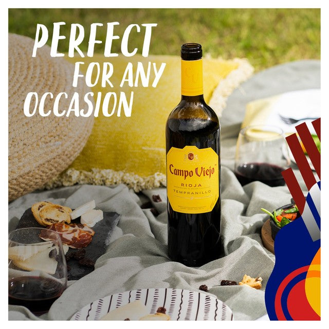 Campo Viejo Rioja Tempranillo red wine 187ml - British product