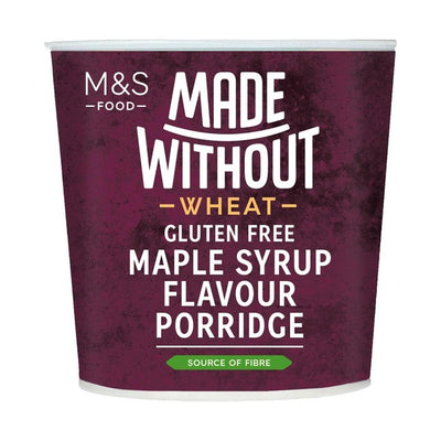 M&S M&S Made Without Maple Syrup Flavour Porridge Pot 70g- Buy online at McGrocer