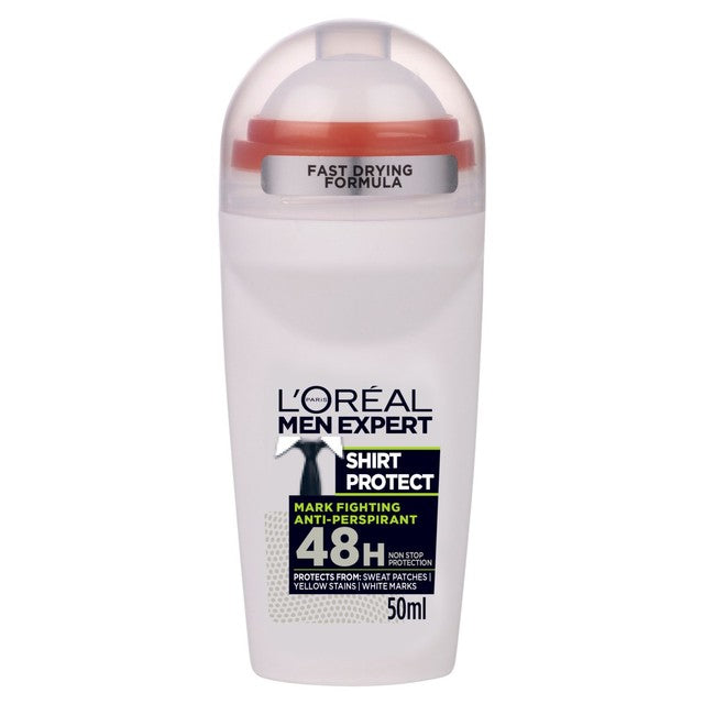 L'Oreal Men Expert Shirt Protect anti-perspirant roll-on deodorant 50ml, UK version